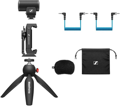 Sennheiser 509256 MKE 200 Mobile Kit - On-Camera Microphone