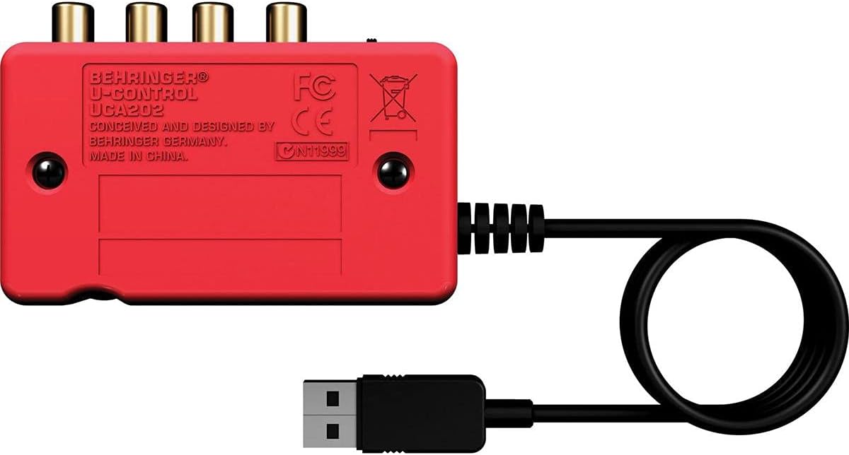 Behringer UCA222 USB Audio Interface - Low Latency