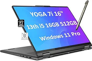 Lenovo Yoga 7 i5 Laptop 16" FHD+ Touchscreen