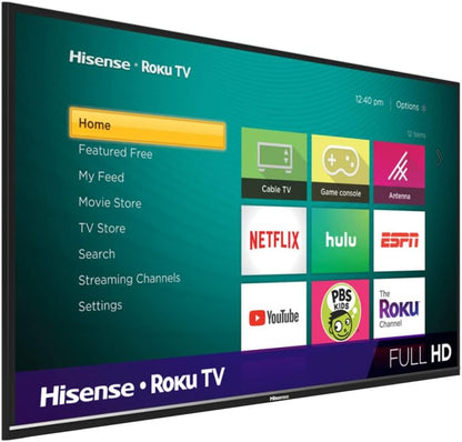 Hisense 40H4030F 40-Inch Full HD Smart TV Renewed