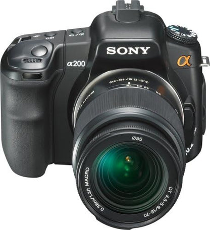 Sony B00125MHVM Alpha A200K DSLR Camera 18-70mm Lens