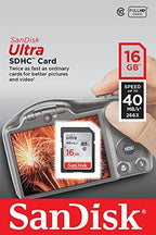 SanDisk SDSDUN-016G-G46 16GB Ultra SDHC Memory Card