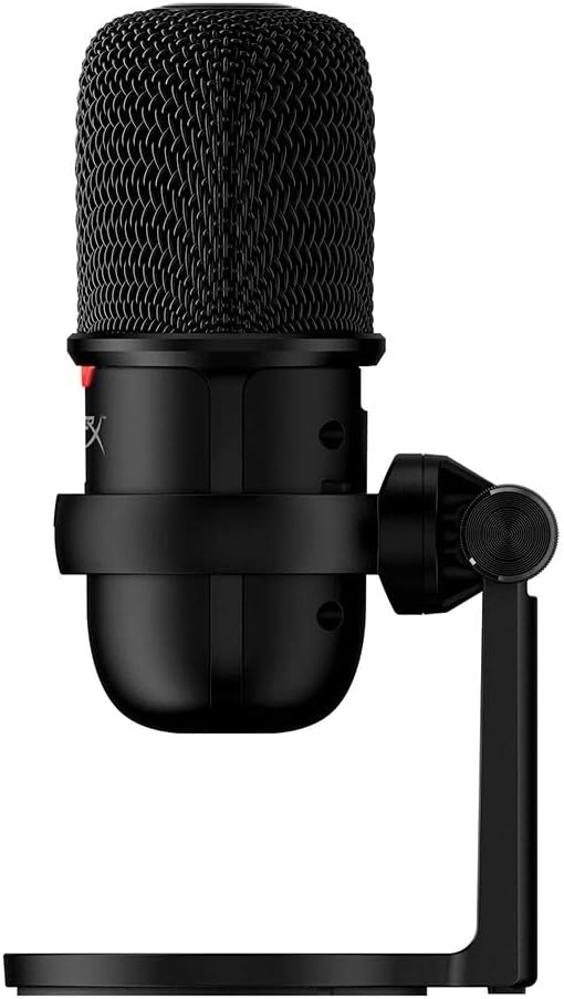 HyperX HMIS1X-XX-BK/G SoloCast USB Condenser Gaming Microphone