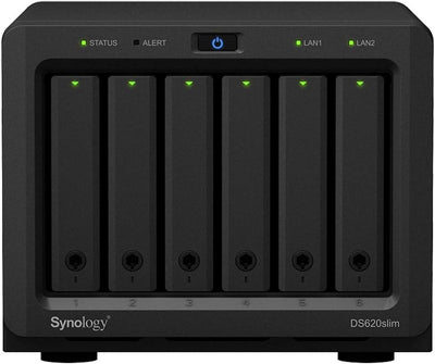 Synology DS62011 DiskStation iSCSI NAS 12TB Bundle