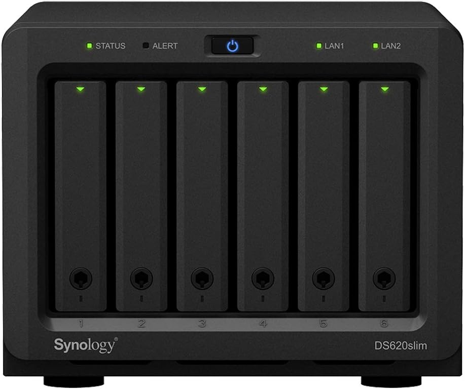 Synology DS62020 8TB (4x2TB) SSD NAS Server