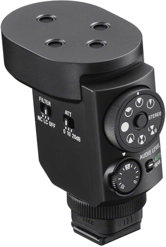 Sony ECMM1 Digital Shotgun Microphone - Black