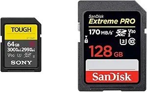 Sony Tough-G & SanDisk Extreme PRO SD Card Bundle
