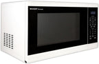 Sharp SMC1461KW 1.4 Cu. Ft. Countertop Microwave Oven