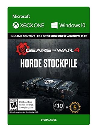 Microsoft 7LM-00011 Gears of War 4: Horde Booster Code