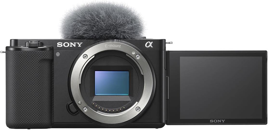 Sony ZV-E10 Black Mirrorless Camera Vlogging Bundle