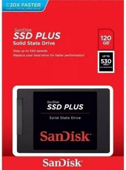 SanDisk SDSSDA-120G-G26 SSD Plus 120GB Solid State Drive
