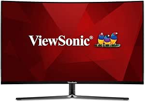 ViewSonic VX3258-PC-MHD-CR 32-Inch Curved 165Hz Gaming Monitor (Renewed)