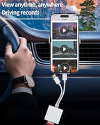 HOYULLI 2-in-1 USB-C and Lightning SD Card Reader
