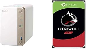 Seagate QNAP TS-251B IronWolf NAS 2TB Drives — main product image
