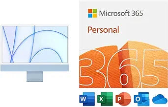 Apple iMac 24-inch M1 Chip 512GB MS 365 Bundle