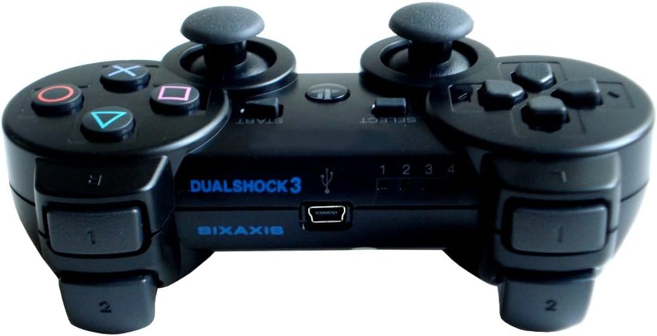 Sony 99004 PS3 DualShock 3 Controller Black Wireless