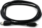 Monoprice 102665 6ft FireWire 6P-4P Cable