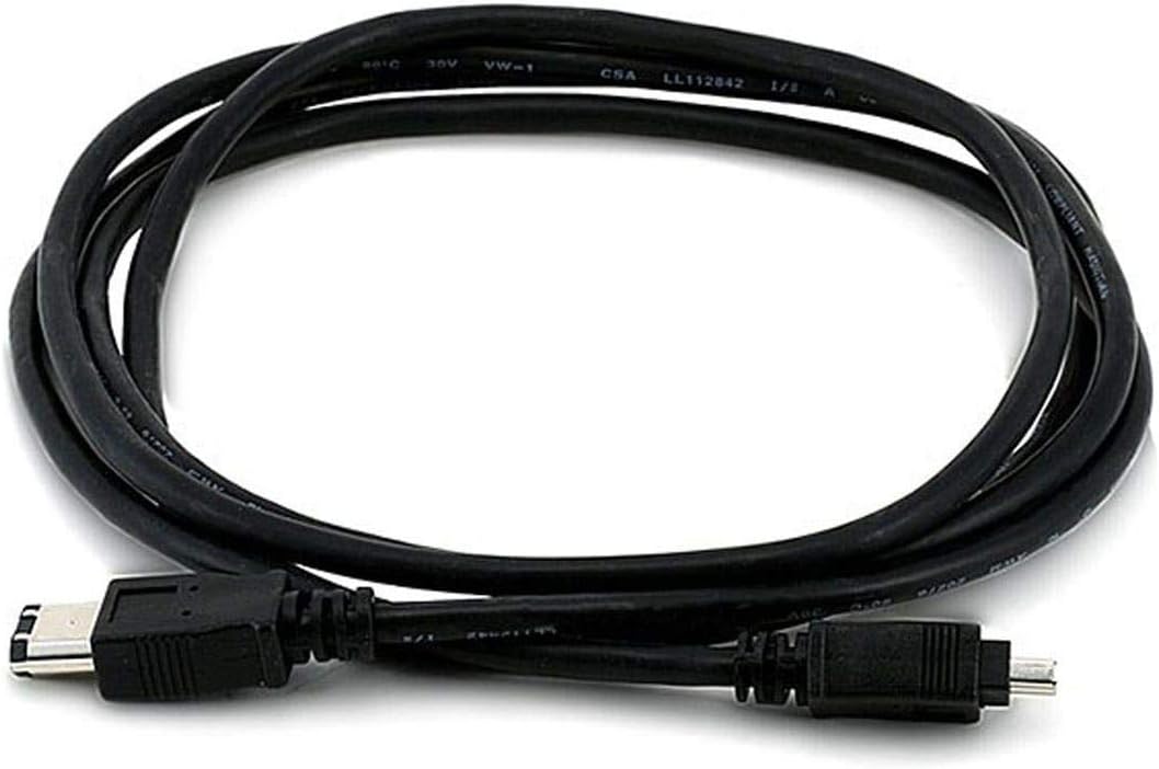 Monoprice 102665 6ft FireWire 6P-4P Cable
