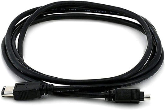 Monoprice 102665 6ft FireWire 6P-4P Cable