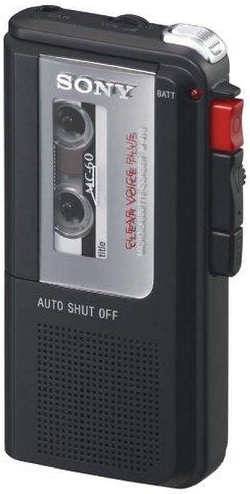 Sony M470 Microcassette Voice Recorder Portable