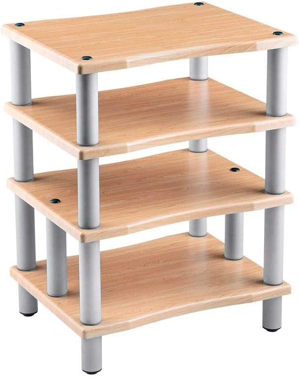 Monoprice 139166 Monolith Heavy Duty 4-Tier Audio Stand