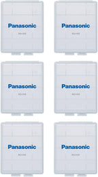 Panasonic BQ-CASE6SA AA/AAA Battery Storage Cases - 6 Pack