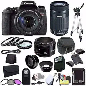 Canon 0020C003-15 EOS Rebel T6s DSLR Camera Bundle