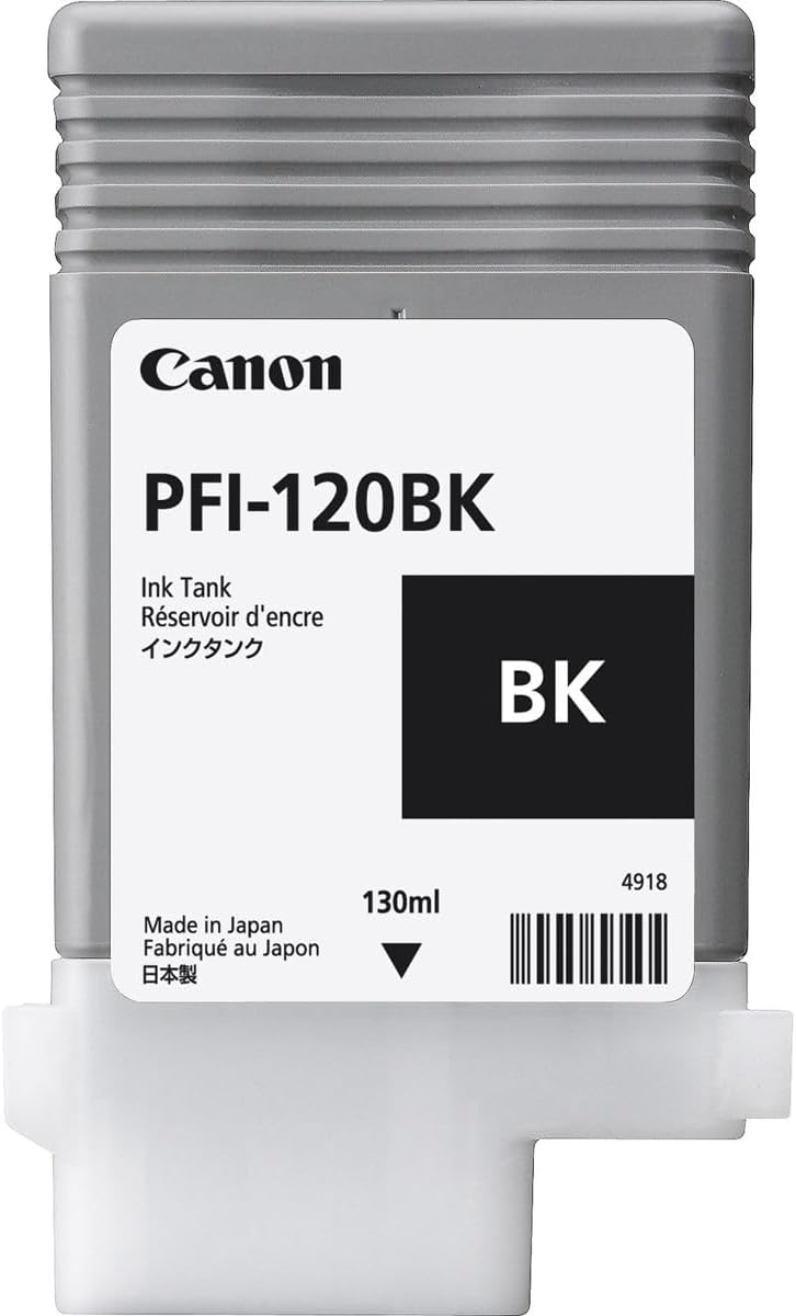 Canon PFI-120 Ink Tank Bundle Matte Black Cyan Magenta Yellow