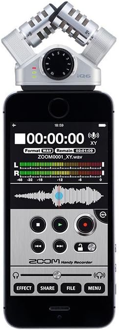 Zoom iQ6 Lightning iOS Microphone (Renewed)
