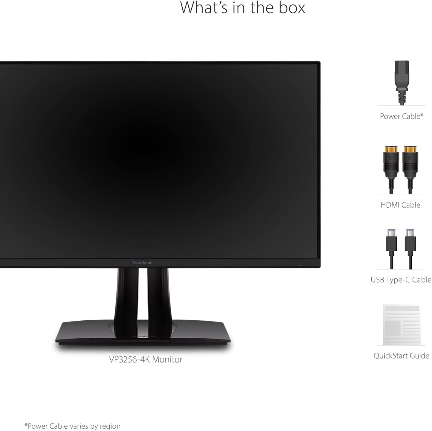 ViewSonic VP3256-4K 32-Inch UHD IPS Monitor