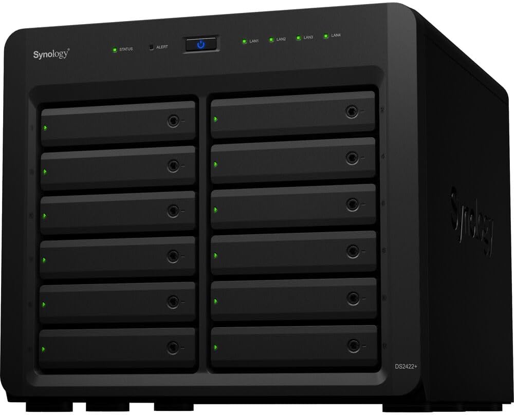 Synology DS2422+ DiskStation NAS Server 240TB
