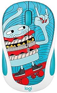 Logitech M317c Wireless Mouse - Skate Burger Edition