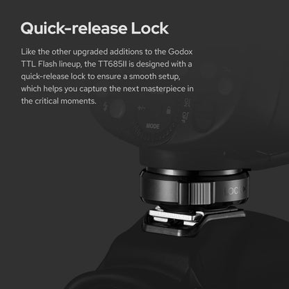 Godox TT685II-F TTL Speedlight Camera Flash for Fuji