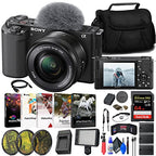 Sony ZV-E10L Mirrorless Vlogging Camera 16-50mm Lens Kit (Renewed)