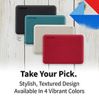 Toshiba Canvio Advance 1TB Black USB 3.0 Portable HDD