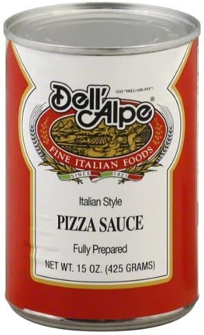 Dell Alpe Pizza Sauce 15oz - 3 Pack — main product image
