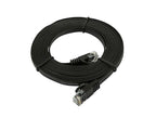 Monoprice 109550 10ft Cat5e Black Flat Ethernet Cable
