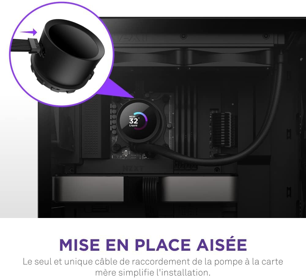 NZXT RL-KN240-B1 Kraken 240mm AIO CPU Liquid Cooler