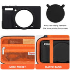 Supmay Canon SX740 HS Hard Case with Silicone Camera Cover