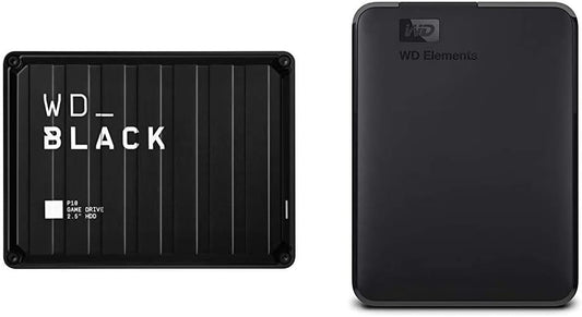 Western Digital WDBA2W0020BBK-WESN WD_Black 2TB P10 Game Drive Bundle