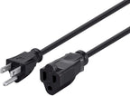 Monoprice 105296 1ft 16AWG Power Extension Cord Cable 13A