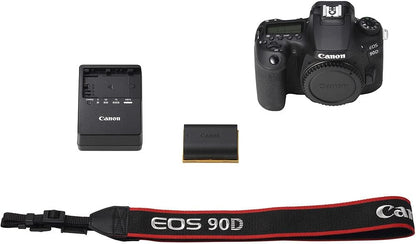 Canon 3616C016 EOS 90D DSLR Camera Bundle (Renewed)