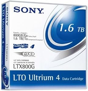 Sony 20LTX800G LTO-4 800GB/1.6TB Tape Cartridge Library Pack