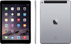 Apple iPad Air 2 64GB Cellular/WiFi - Space Gray (Renewed)
