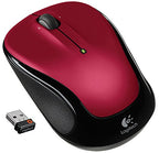 Logitech M325 Red Wireless Mouse Renewed