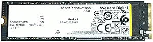 Western Digital SDCQNRY-1T00 1TB PCIe 4.0 NVMe M.2 SSD