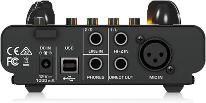 Behringer MIC500USB Tube Ultragain Mic Preamp with USB