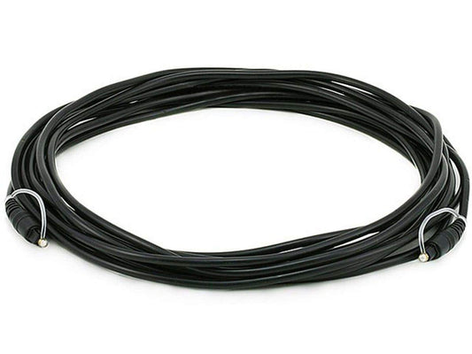 Monoprice 102668 S/PDIF Toslink Digital Optical Audio Cable 25ft