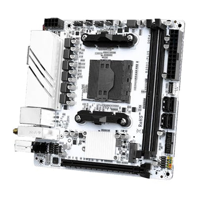JGINYUE B450 AM4 Mini-ITX Motherboard and Ryzen 5 5600 Combo