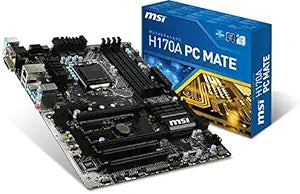 MSI H170A PC MATE Motherboard ATX LGA1151 — main product image